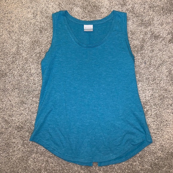 Columbia Light Blue tank top size M - Picture 4 of 11